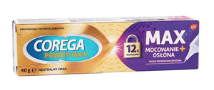 GSK Corega dantų protezų fiksavimo gelis - Maksimali apsauga 40g - Kosmetika