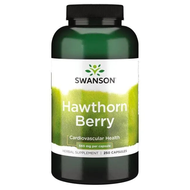 Hawthorn Berry - Gudobelių tabletės - 565 mg - N250 - Swanson - Papildai
