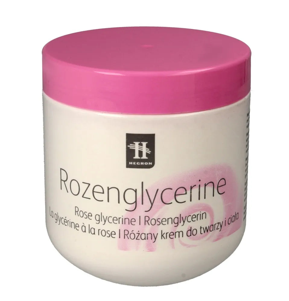 Hegron Care Rose Glycerine kūno ir veido kremas 350ml - Kosmetika