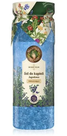 HERBAL RECIPES Field Treasures Atgaivinanti vonios druska - Uogų 700g - Kosmetika