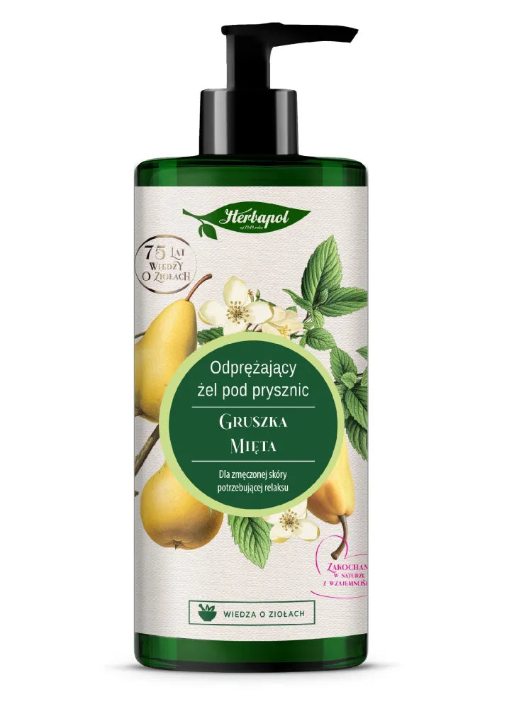 HERBAPOL Raminašs Dušo Gelis - Kriaušė ir Mėta 740ml - Kosmetika