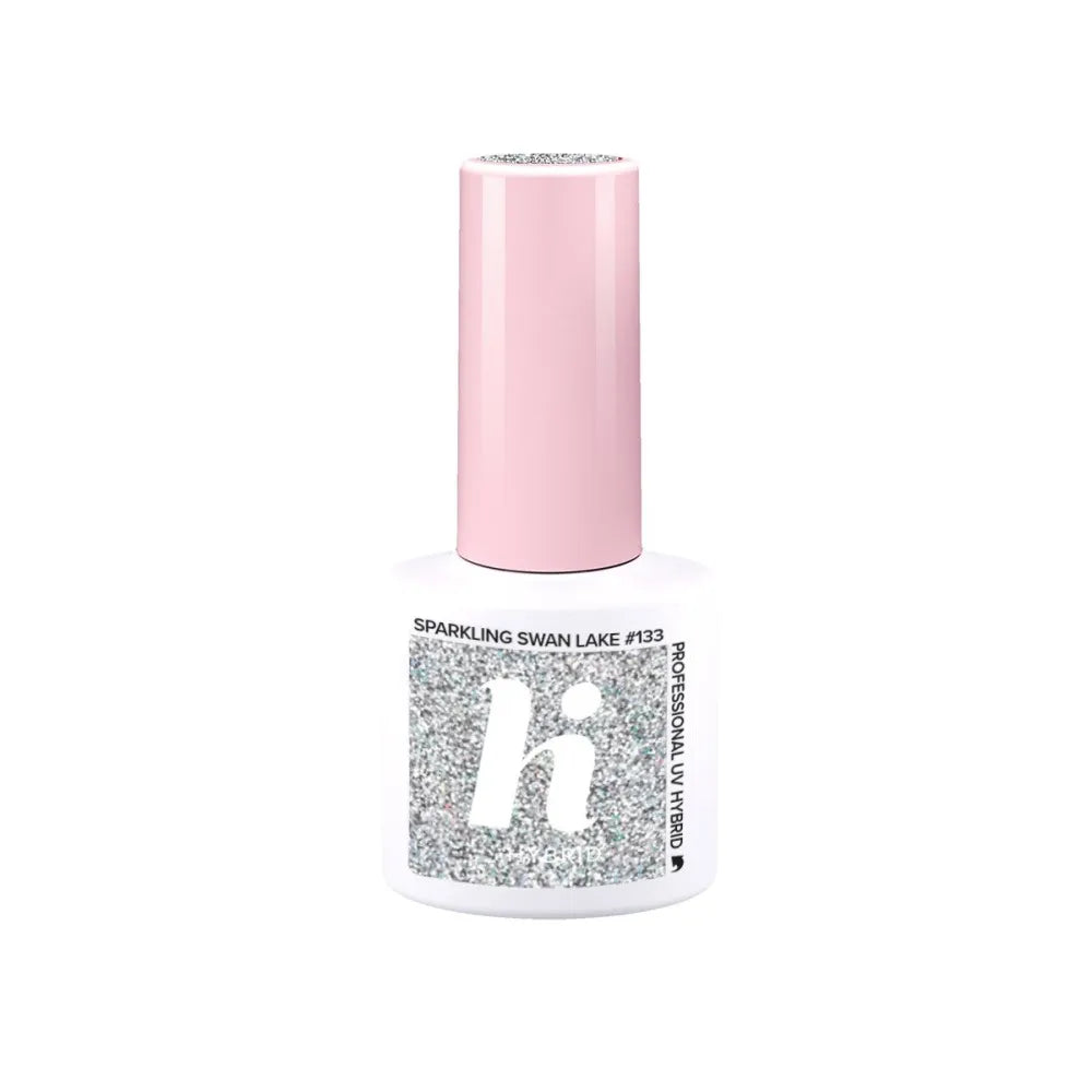 Hi Hybrid Lacquer #133 Blizgantis Gulbių Ežeras - Balerina 5ml - Kosmetika