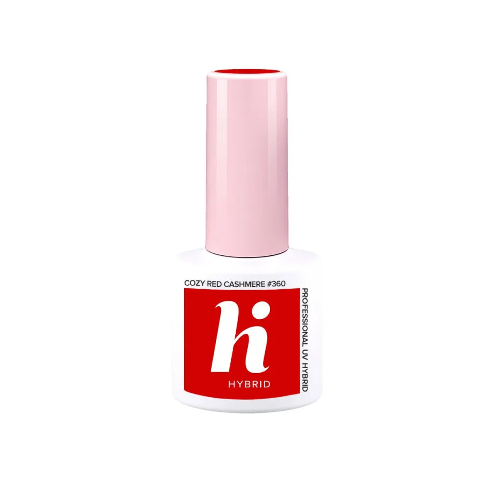 Hi Hybrid Lacquer Apres-Ski No. 360 Šiltas Raudonas Kašmyras 5ml - Kosmetika