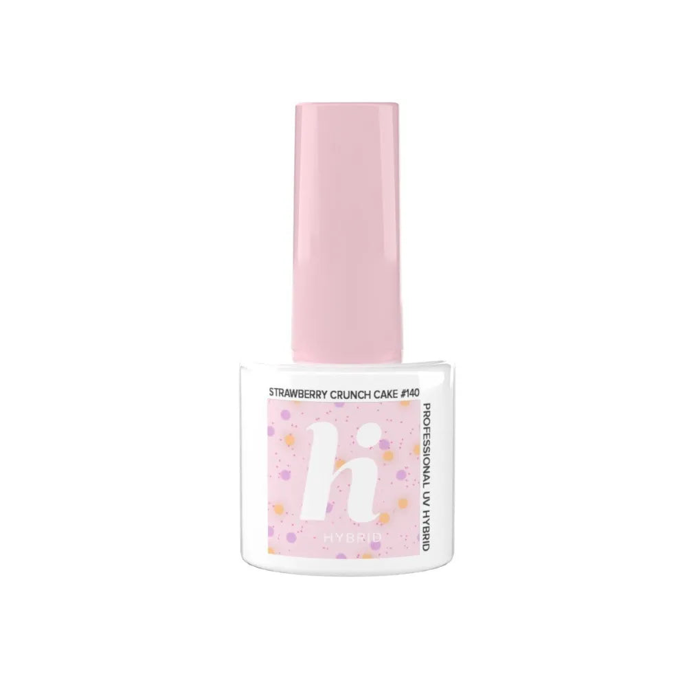Hi Hybrid Lacquer Donuts #140 Braškių traškus pyragas 5ml - Kosmetika