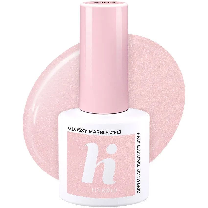 Hi Hybrid Lacquer Nr. 103 Blizgus Marmuras 5ml - Kosmetika
