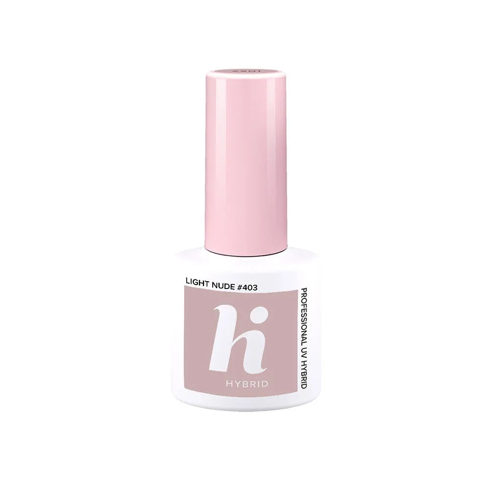Hi Hybrid Lacquer Nr. 403 Šviesus Nudes 5ml - Kosmetika