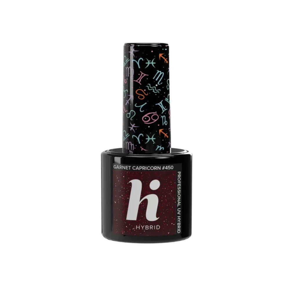 Hi Hybrid Lacquer Zodiac Nr. 450 Granatas Ožiaragis 5ml - Kosmetika