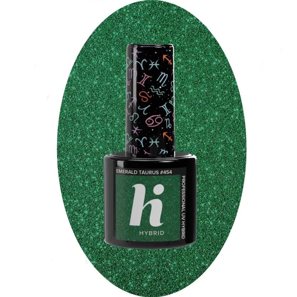 Hi Hybrid Lacquer Zodiac Nr. 454 Smaragdinis Jautis 5ml - Kosmetika