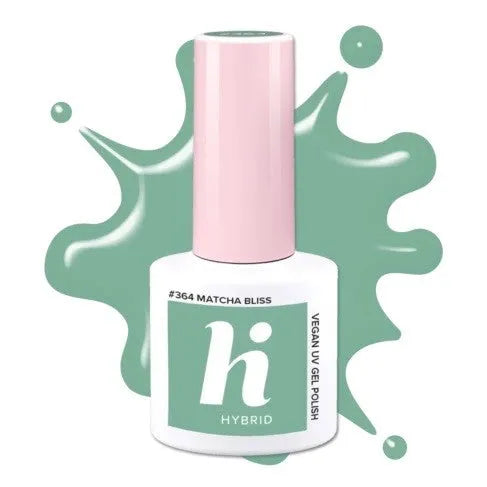 Hi Lakier 364 HEMA Nemokama Kavinė Matcha Laimė - Kosmetika