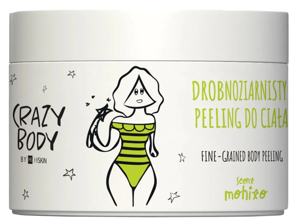 HISKIN Crazy Body Fine Grain Scrub - MOHITO 300 ml. - Kosmetika