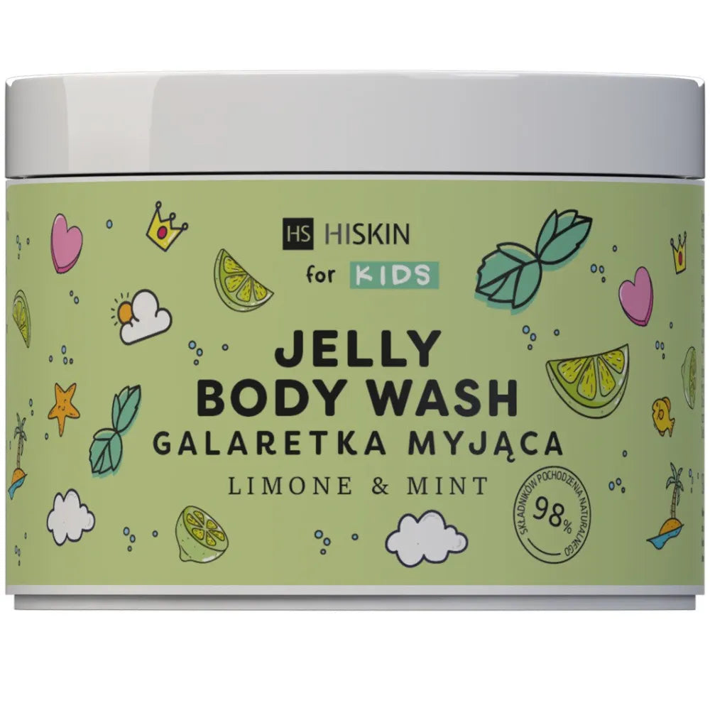 HISKIN for Kids kūno prausiklis su citrina ir mėta 150 ml - Kosmetika