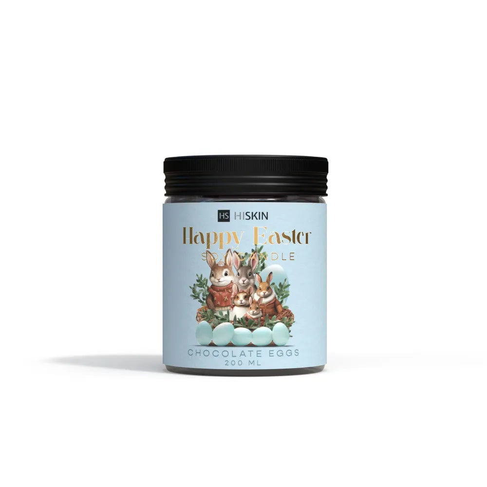 HISKIN Happy Easter Soy Candle - Chocolate Eggs 200 ml. - Medicinos ir slaugos prekės