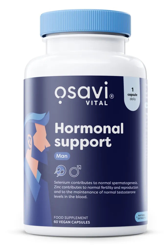 Hormonal Support Man - 60 vegan caps - Osavi - Papildai