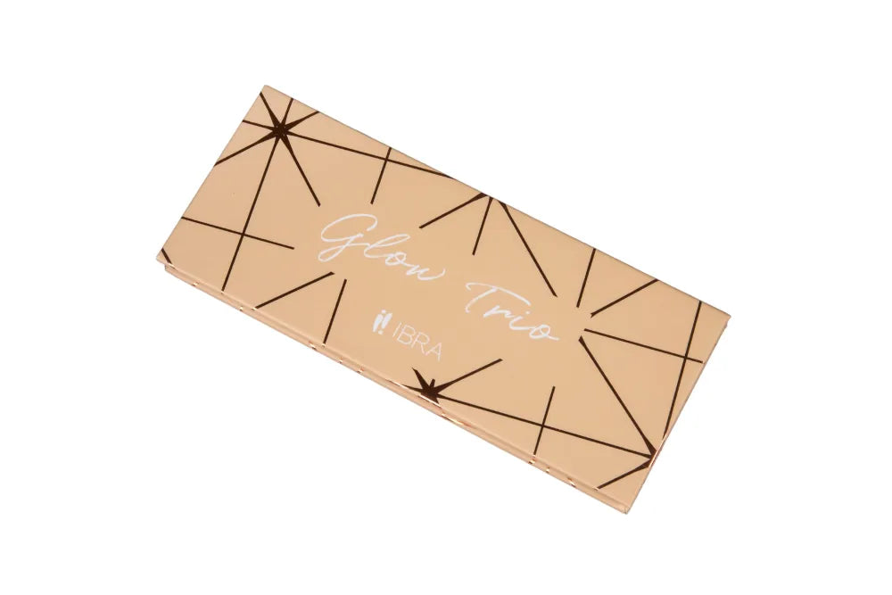 IBRA Eyeshadow Palette Glow Trio 1vnt - Kosmetika