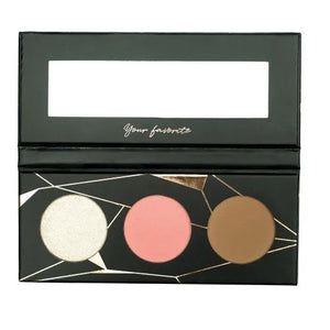 IBRA Face Contouring Palette Contour Kit (skaistalai bronzeris highlighteris) 1vnt - Kosmetika