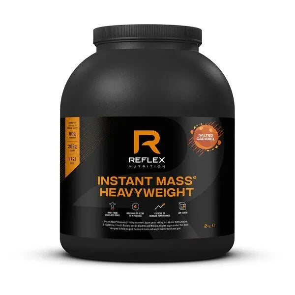 Instant Mass Heavyweight Salted Caramel - 2000g - Reflex Nutrition - Sporto papildai