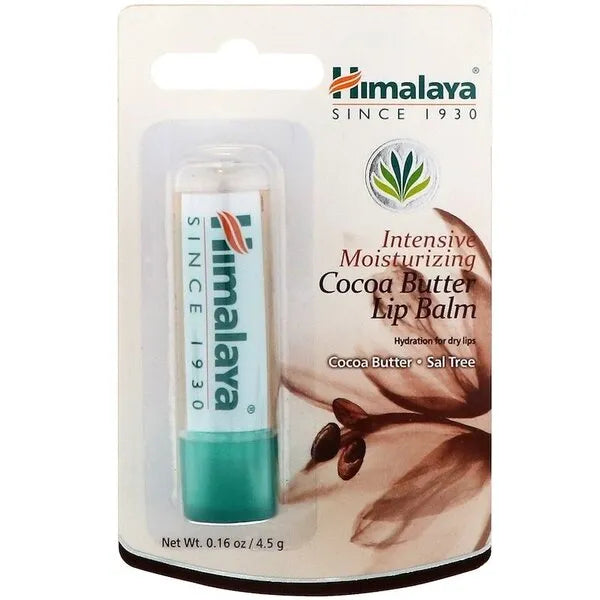 Intensive Moisturizing Cocoa Butter Lip Balm - 4.5g - Himalaya - Kosmetika