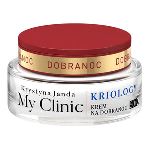JANDA My Clinic Kriology 50+ Good Night Cream - Japonų orchidėja ir niacinamidas 50ml - Kosmetika