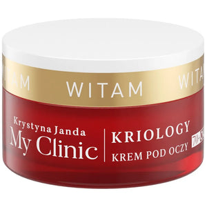 JANDA My Clinic Kriology 70+ Akių kremas mažinantis raukšles ir atjauninantis išvaizdą - Japonų orchidėja peptidai 15ml
