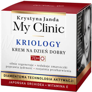 JANDA My Clinic Kriology 70+ Good Morning Cream - Japonų orchidėja ir vitaminas E 50ml - Kosmetika