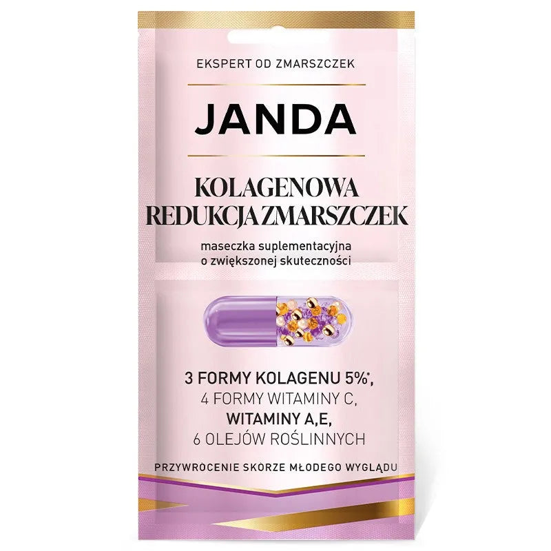 JANDA MY CLINIC SUPLEMENTARY MASK Collagen Wrinkle Reduction 8ml - Kosmetika