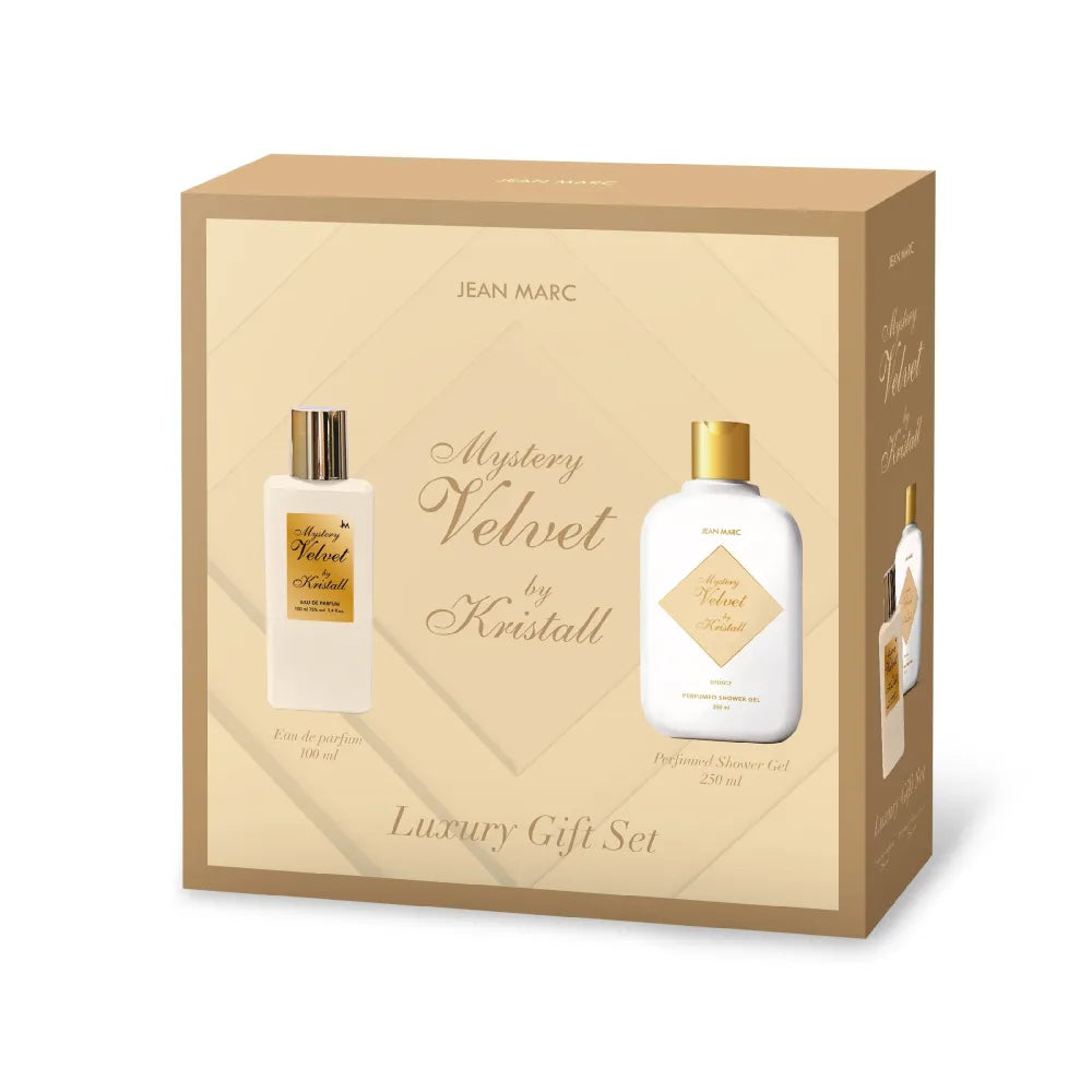JEAN MARC Mystery Velvet Gift Set for Women (Eau de Parfum 100ml + Perfumed Shower Gel 250ml) - Kosmetika