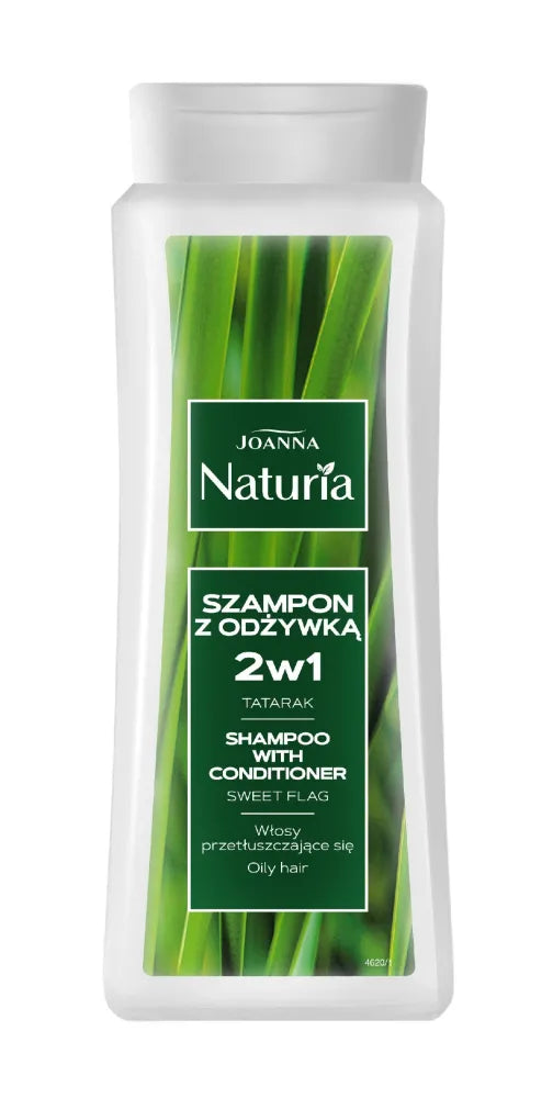 Joanna Naturia 2in1 plaukų šampūnas 500ml kalamus - Kosmetika