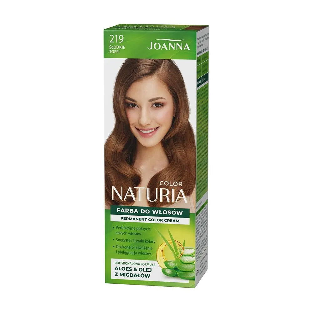 Joanna Naturia Color plaukų dažai Nr. 219 - Saldi Toffee 1 vnt. - Kosmetika