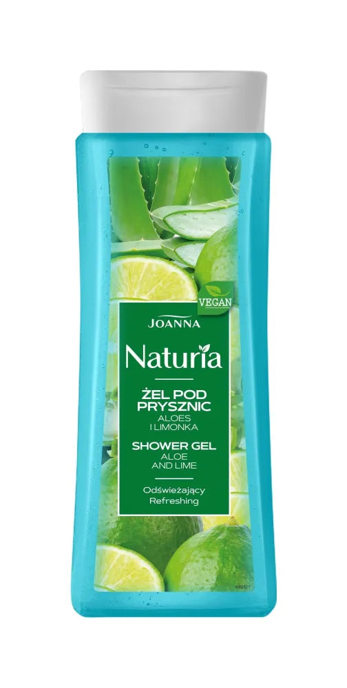 Joanna Naturia dušo gelis su alaviju ir limonu 300ml - Kosmetika