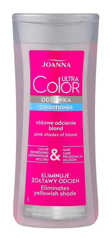 Joanna Ultra Color Conditioning Hair Treatment - rožiniai šviesių plaukų atspalviai 200g - Kosmetika