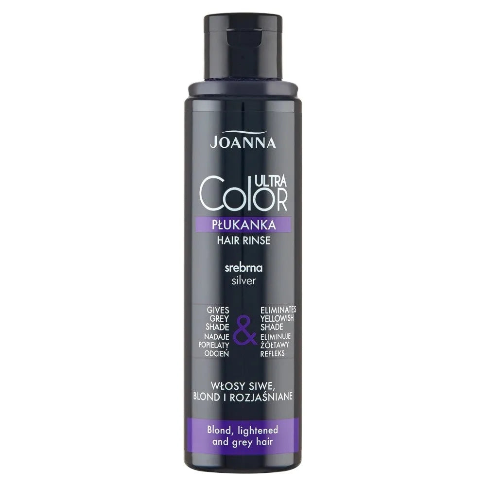Joanna Ultra Color Sidabrinė plaukų skalavimo priemonė - 150ml - Kosmetika