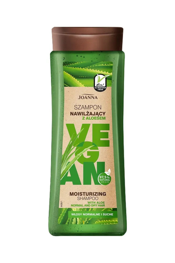 JOANNA VEGAN Aloe drėkinamasis šampūnas 300 ml - Kosmetika