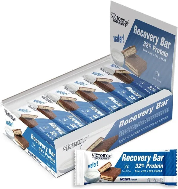 Joe Weider Victory Endurance Recovery Bar Yoghurt - 12 x 50g - Maistas