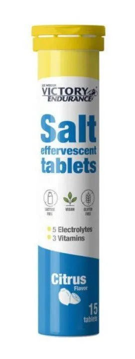 Joe Weider Victory Endurance Salt Citrus - 15 effervescent tablets - Sporto papildai