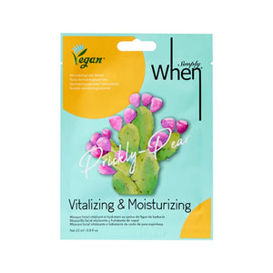 Kai Simply Vegan Vitalizing ir drėkinanti veido kaukė Prickly Pear 23ml - Kosmetika