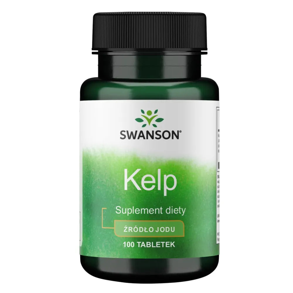Kelp - 225 mcg - N100 - Jodo Šaltinis - Swanson - Papildai