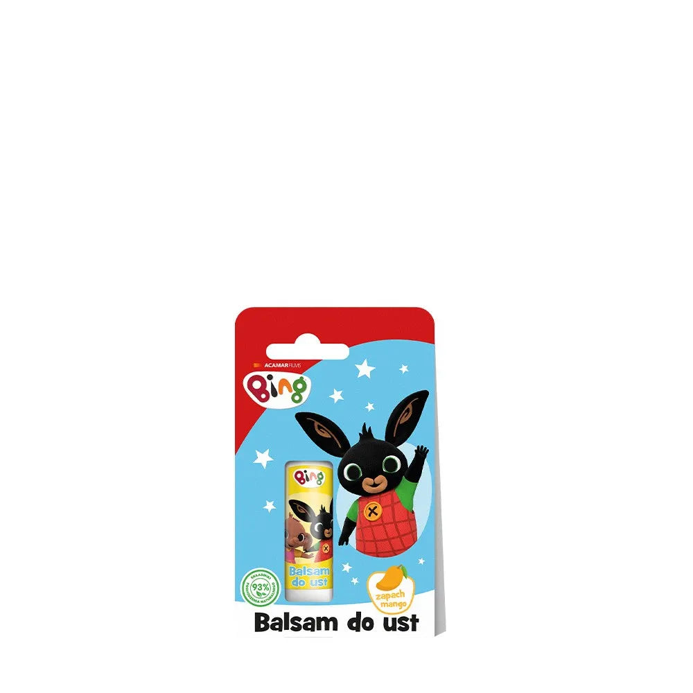 KIDS Bing Lip balm - mango 4.4 g - Kosmetika