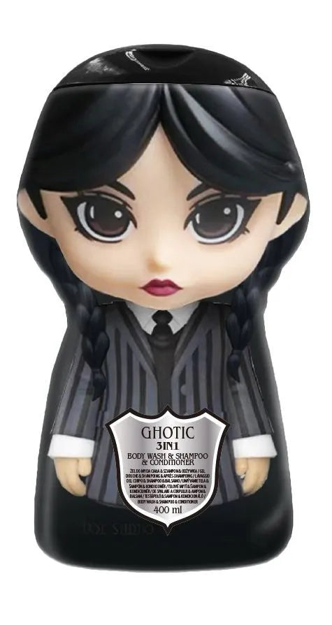 KIDS Gothic 3D 3-in-1 Blackberry Shower Gel 400 ml - Kosmetika