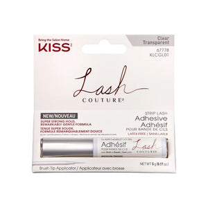 KISS Lash Couture latex-free false eyelash glue - clear 5g - Kosmetika
