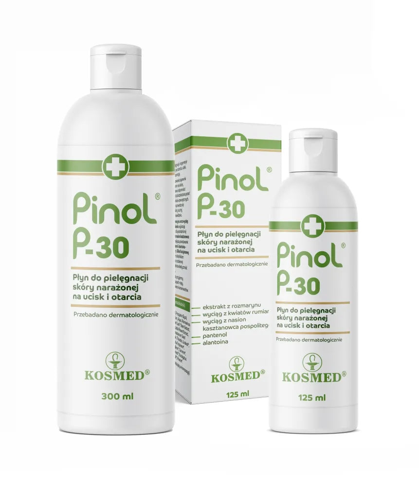 KOSMED Pinol P-30 P Liquid for skin exposed to pressure and abrasion 125ml - Kosmetika