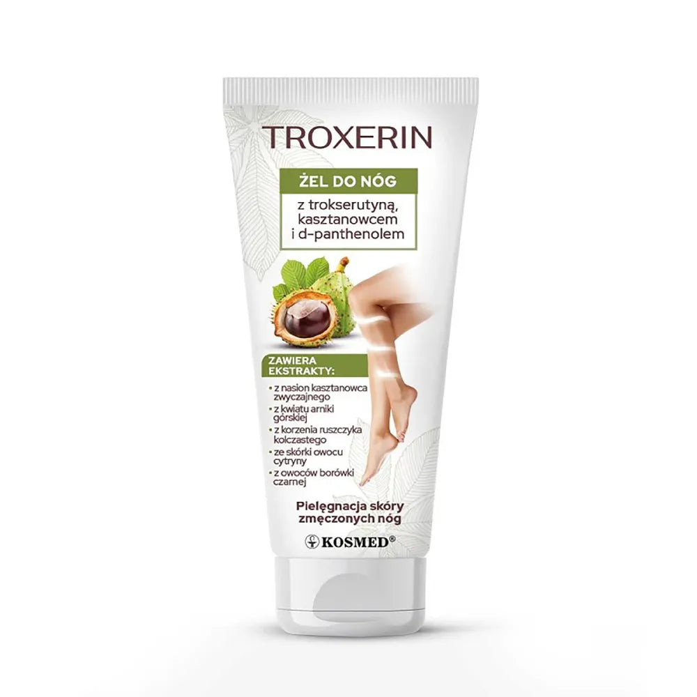 KOSMED TROXERIN Leg Gel with troxerutin D-panthenol - Kosmetika