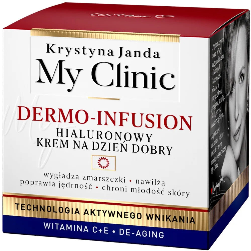 KRYSTYNA JANDA My Clinic Dermo-Infuzija Hialurono Dieninis Kremas 50ml - Kosmetika