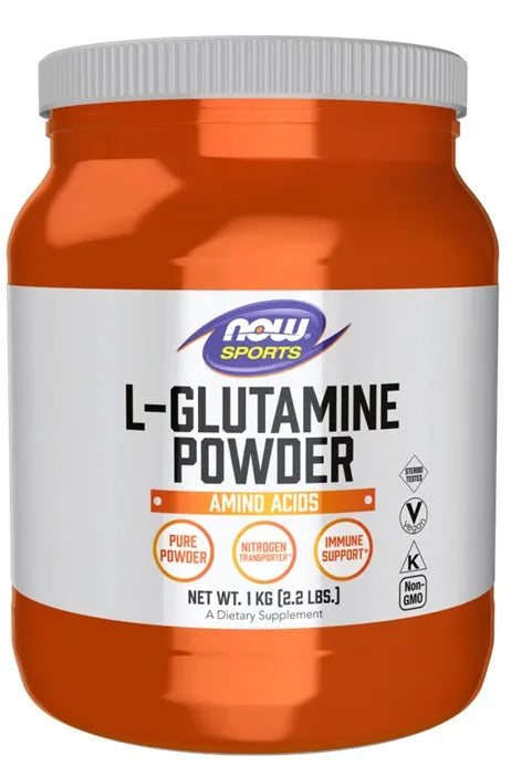 L-Glutamine Powder - 1000g - NOW Foods - Papildai