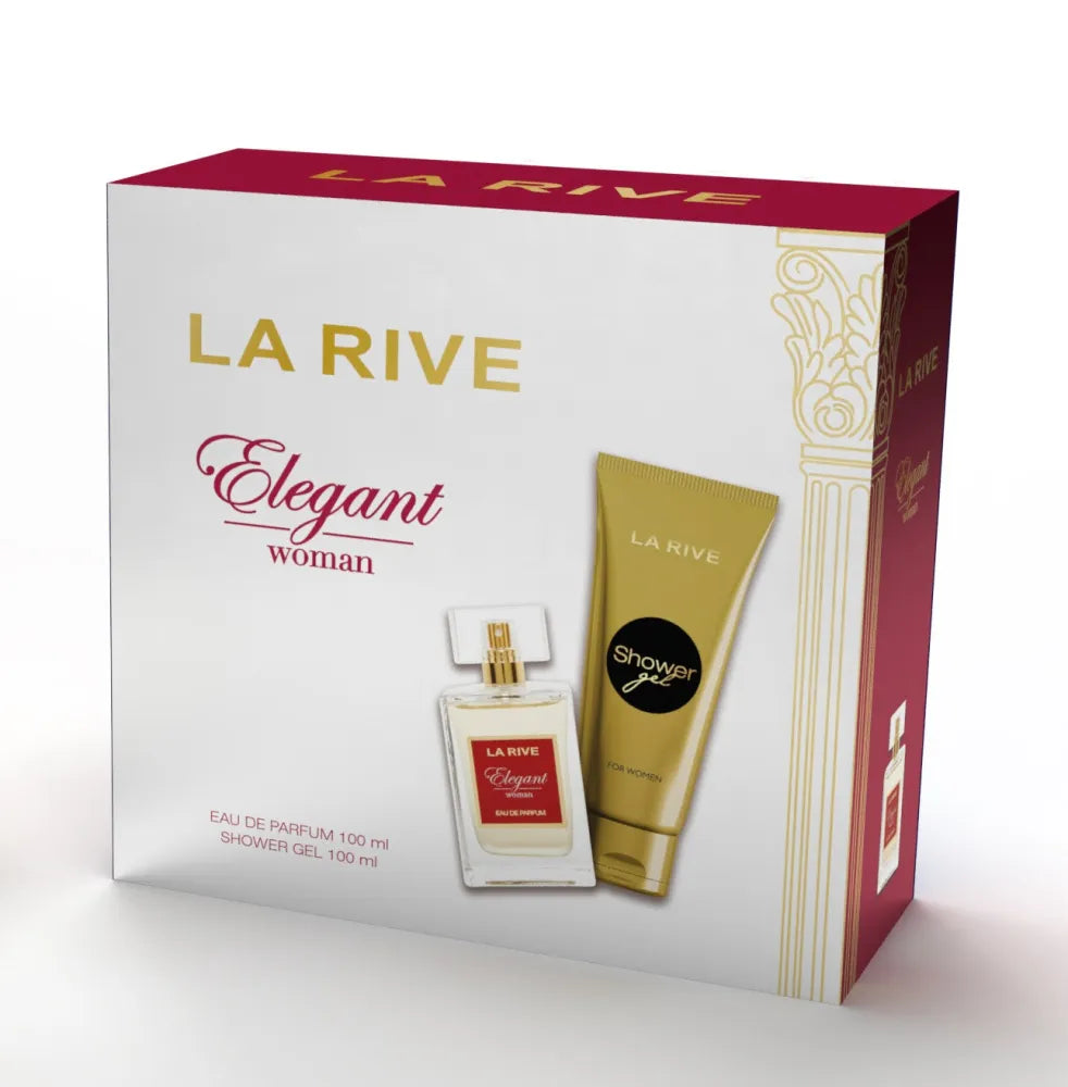 LA RIVE Moteriškas elegantiškas dovanų rinkinys (eau de toilette 100 ml + dušo gelis ml) - Kosmetika