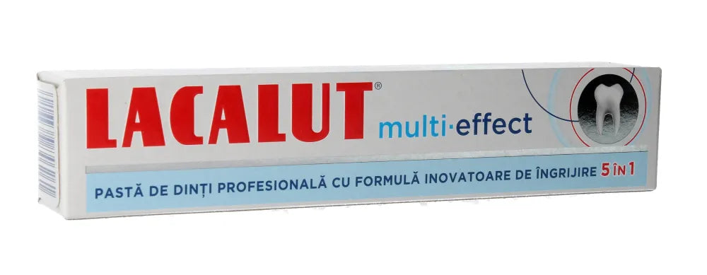 Lacalut Multi-Effect 5in1 Dantų pasta 75ml - Kosmetika