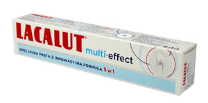 Lacalut Multi-Effect 5in1 Dantų pasta 75ml - Kosmetika