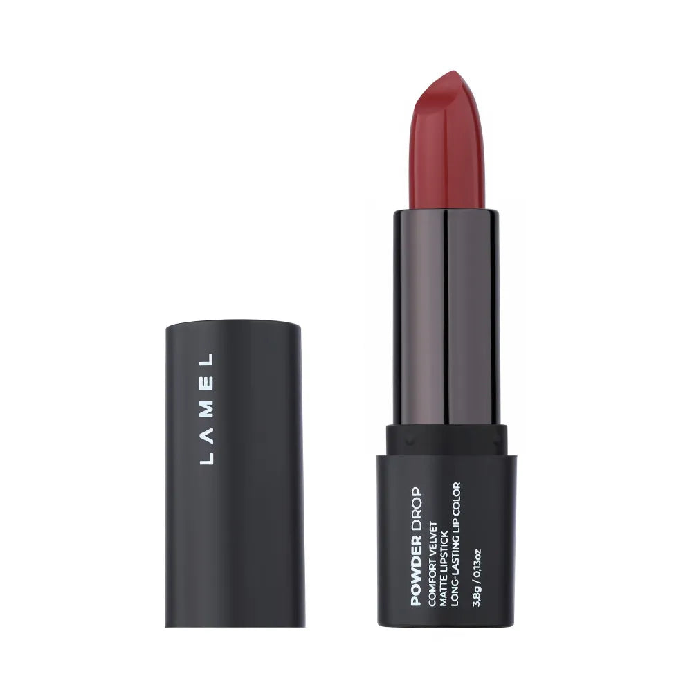 LAMEL Basic Matte Lūpų dažai milteliai Drop nr. 401 3.8g - Kosmetika