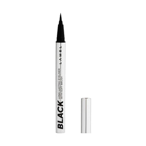 LAMEL Eyeliner with soft brush Black 01 - Kosmetika