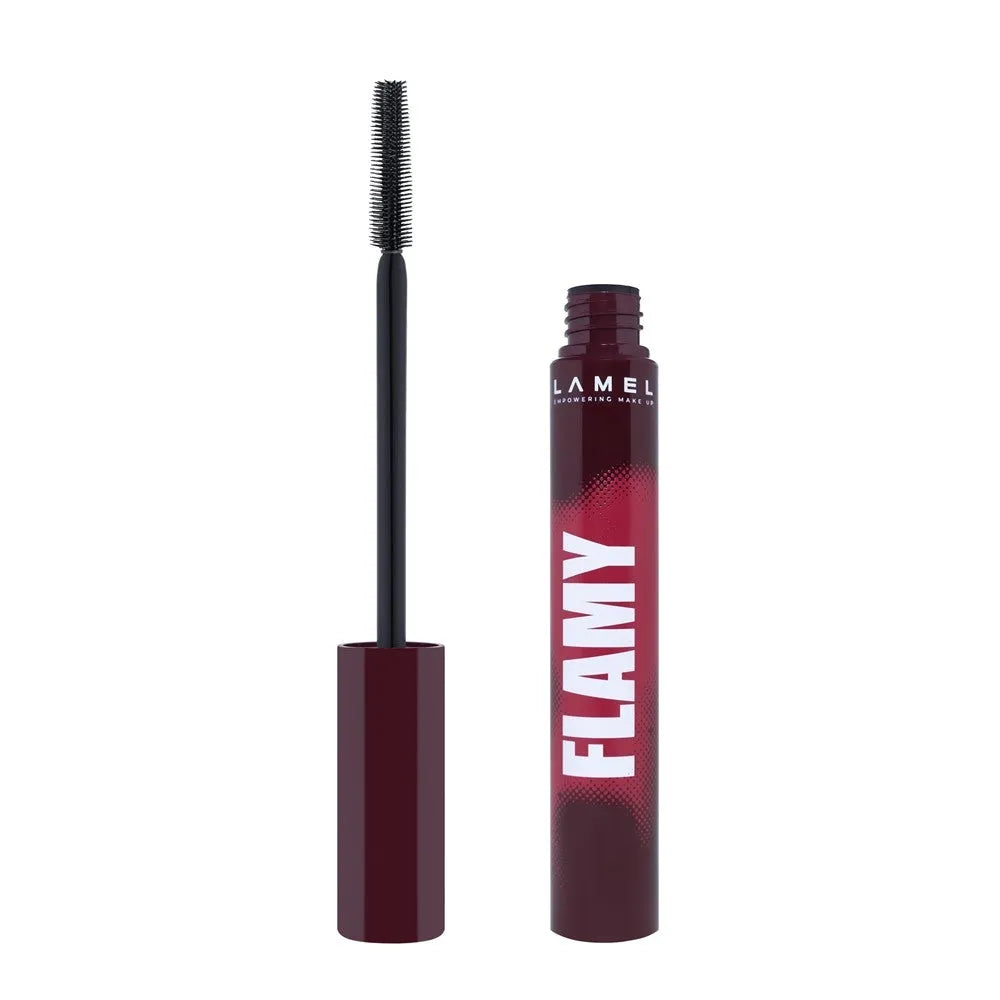 LAMEL Flamy Hot Volume Mascara 401 Burgundiška spalva - Kosmetika