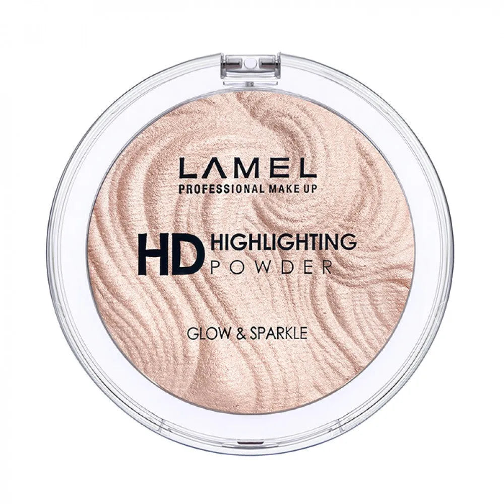 LAMEL Insta Illuminating Face Powder HD Highlihting Glow&Sparkle No. 402 12g - Kosmetika